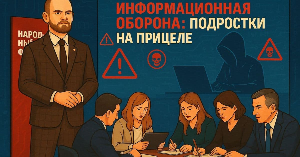 Информационная оборона: Shahulov Lab на площадке Народного фронта о защите молодежи